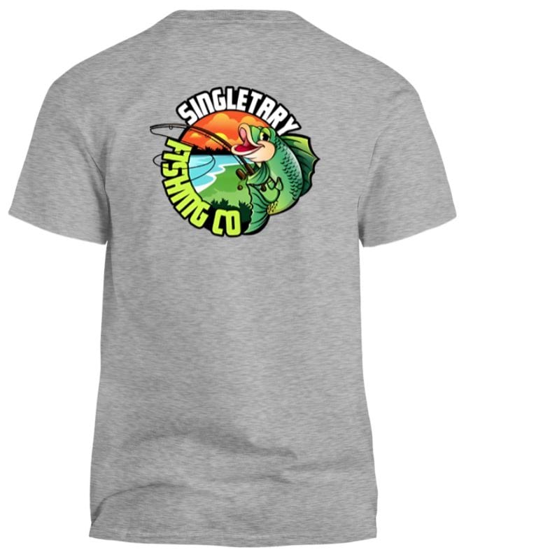 Short Sleeve T-Shirt - Grey - Singletary Fishing Co.