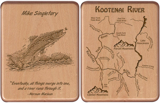 Kootenai Wooden Fly Box