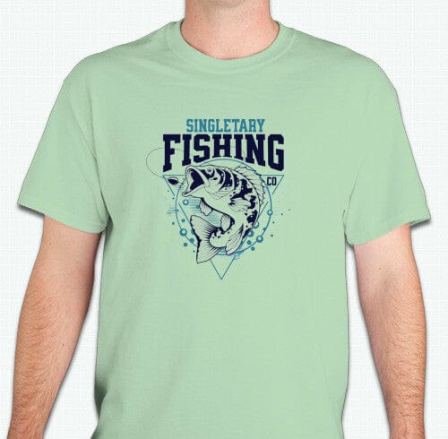 Short Sleeve T-Shirt - Mint Green - Singletary Fishing Co.