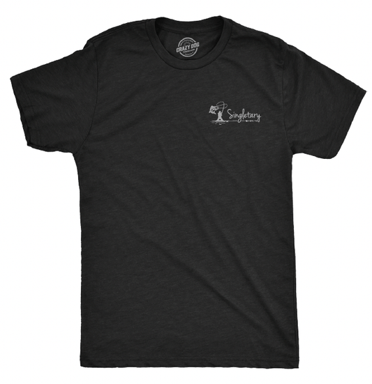 Short Sleeve T-Shirt - Black - Grey Ink - Get Lost In Nature