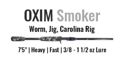 ALX OXIM Smoker Casting Rod