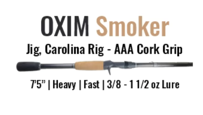 ALX OXIM Smoker Casting Rod