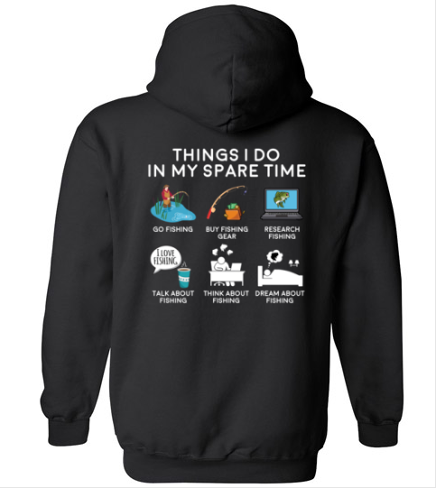 Dapper Fish & Things I Do In My Spare Time Hoodie