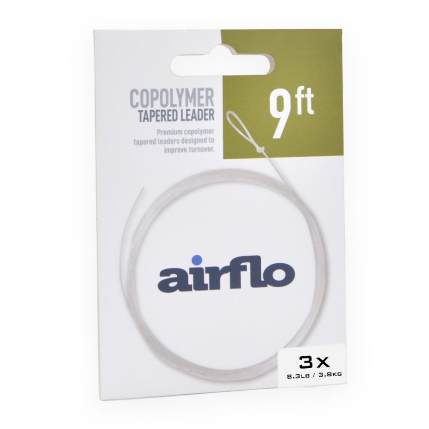 Airflo Copolymer Leader - 3 Pack