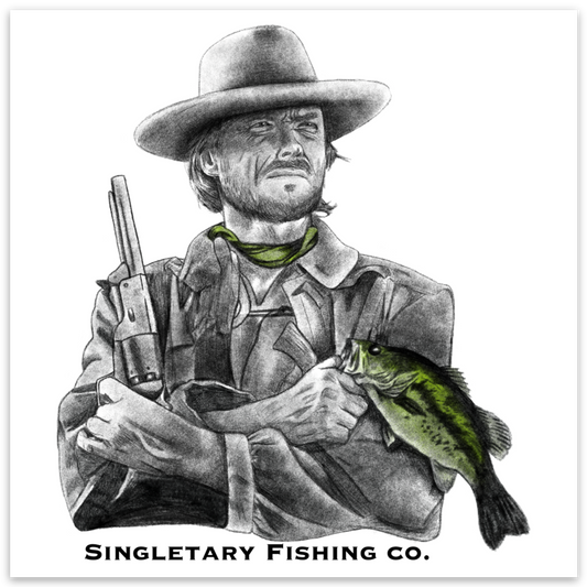 Clint Beastwood - Singletary Fishing Co Sticker