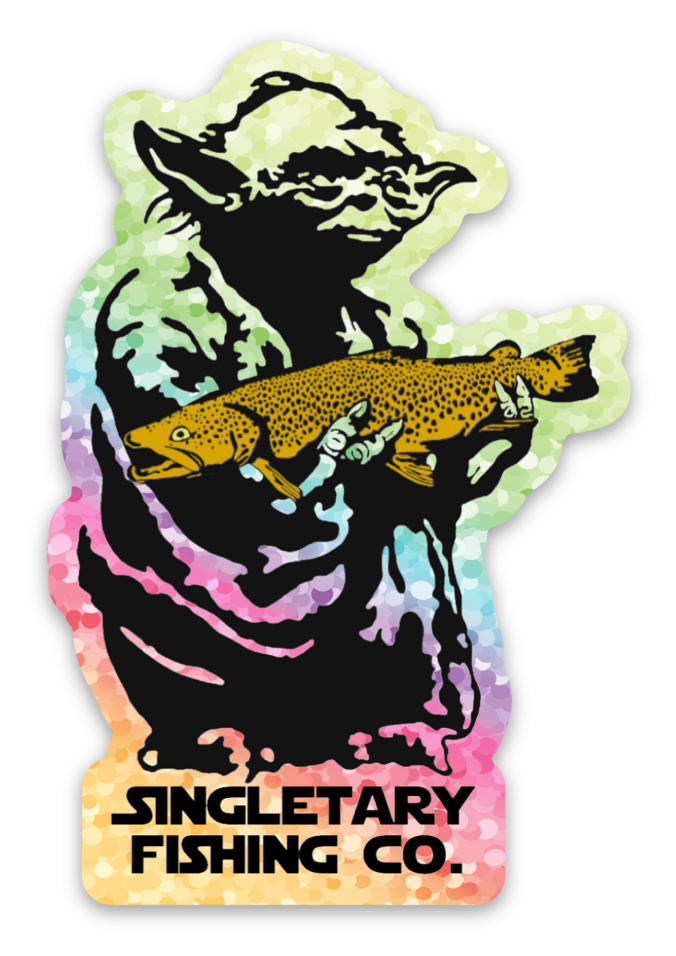 Glitter Star Wars Singletary Fishing Co Sticker