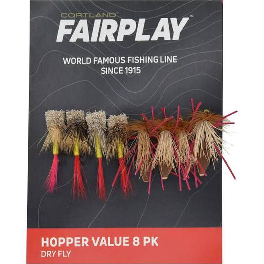 Hopper Value 8 Pack - Dry Flies