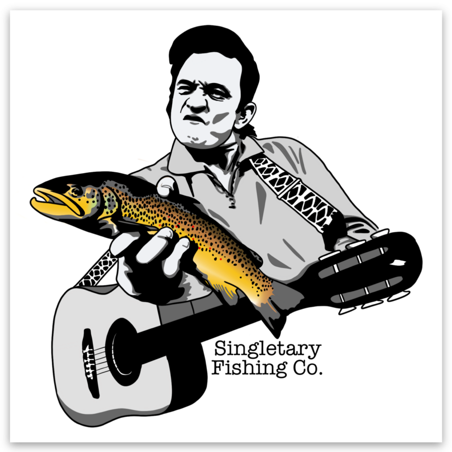 Johnny Bass - Singletary Fishing Co Sticker