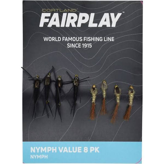 Nymph Value 8 Pack Flies